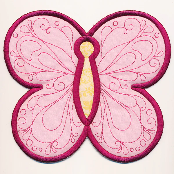 Fluttering Butterfly Trivet (In-the-Hoop) - Image 4