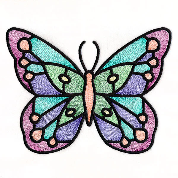 Fluttering Gems Stained Glass Butterfly 2 - Image 11