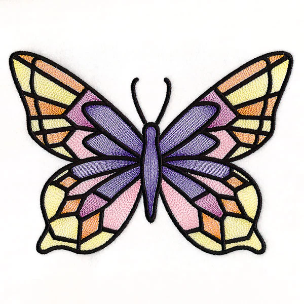 Fluttering Gems Stained Glass Butterfly 3 - Image 3