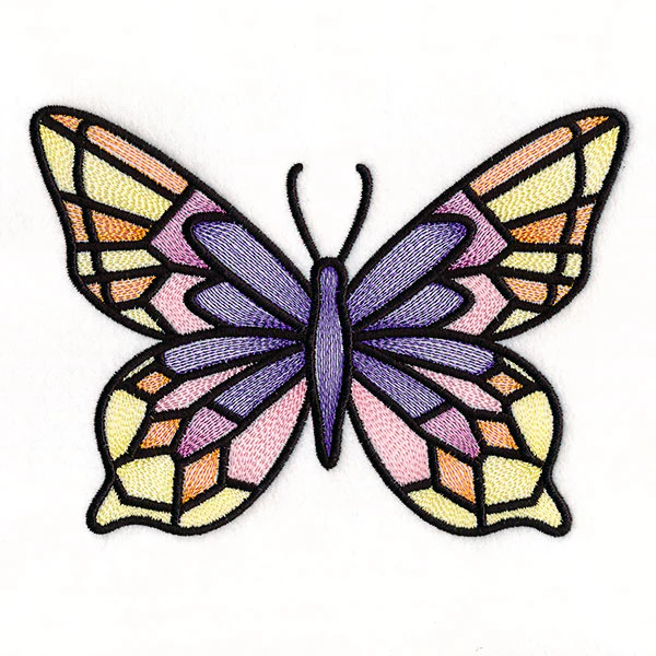 Fluttering Gems Stained Glass Butterfly 3 - Image 7