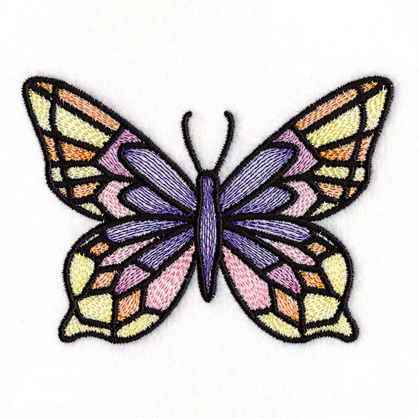 Fluttering Gems Stained Glass Butterfly 3 - Image 9