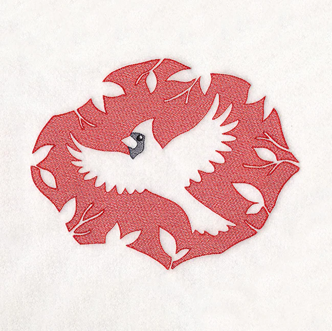 Flying Cardinal (Embossed) - Image 4