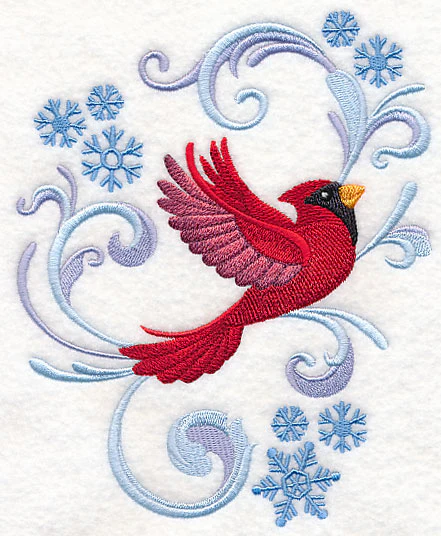 Flying Cardinal Flourish - Image 2