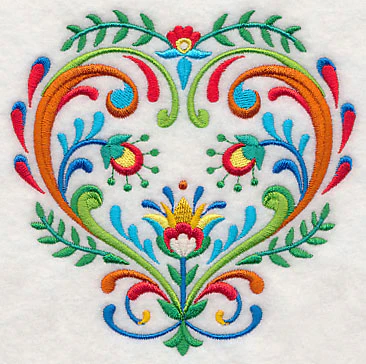 Folk Art Heart of Whimsy - Image 4