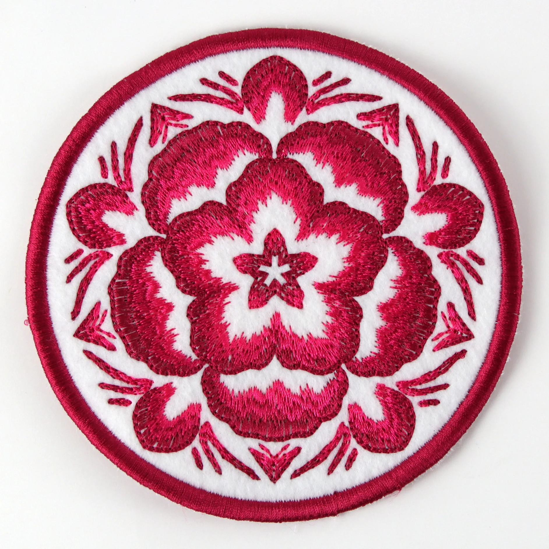 Folk Botanicals Coaster 1 (In-the-Hoop) - Image 10