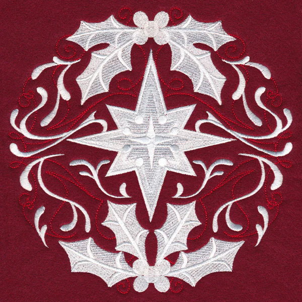 Folk Christmas Star Circle - Image 6
