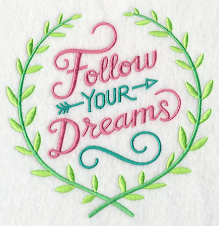 Follow Your Dreams Wreath - Image 3