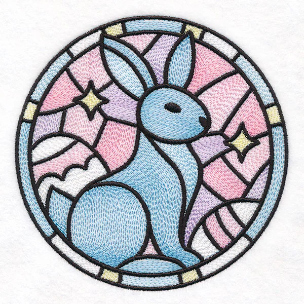 For the Love of Easter Stained Glass - Bunny - Image 7