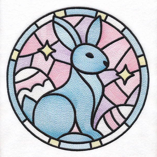 For the Love of Easter Stained Glass - Bunny - Image 9