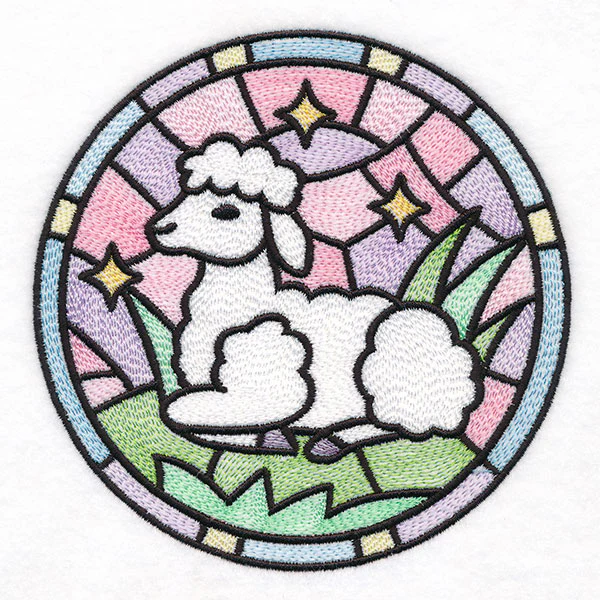 For the Love of Easter Stained Glass - Lamb - Image 10