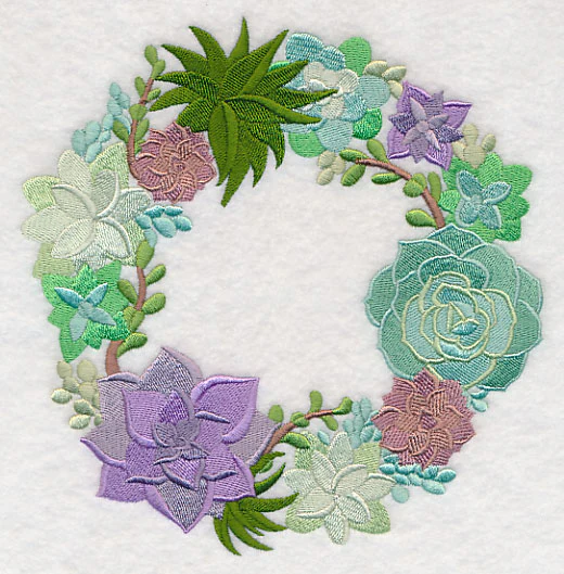 For the Love of Succulents Wreath - Image 2
