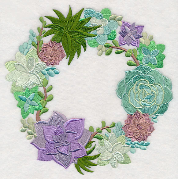 For the Love of Succulents Wreath - Image 5