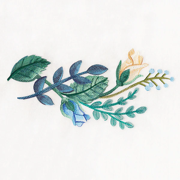 Forest Blooms Border in Watercolor - Image 5