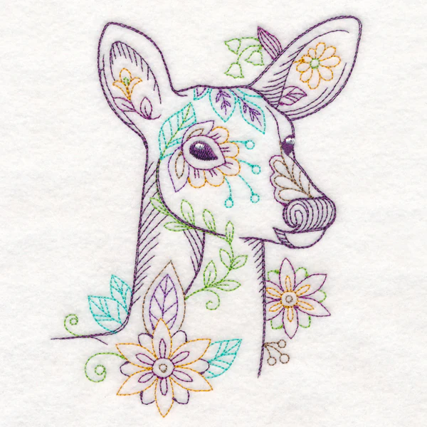 Forest Flower Doe (Vintage) - Image 3