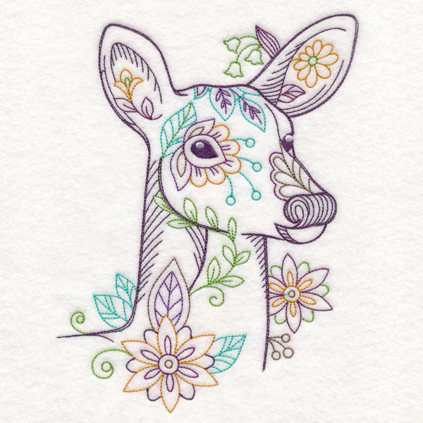Forest Flower Doe (Vintage) - Image 4