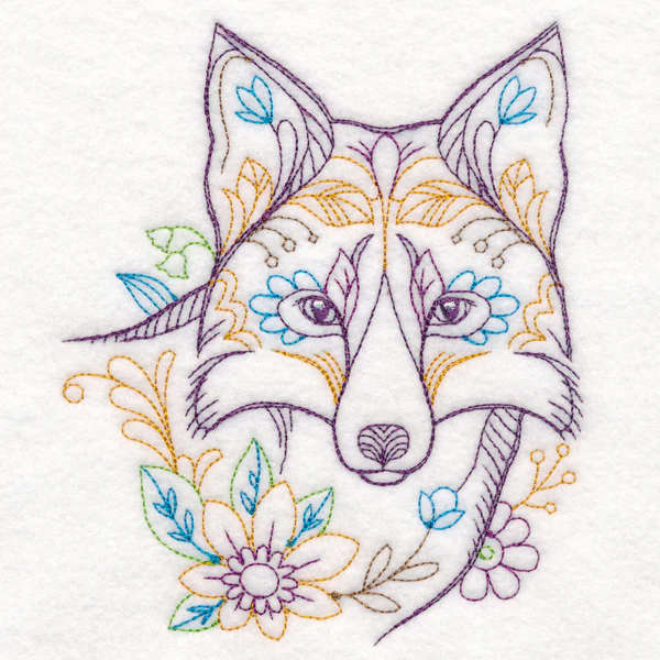Forest Flower Fox (Vintage) - Image 3