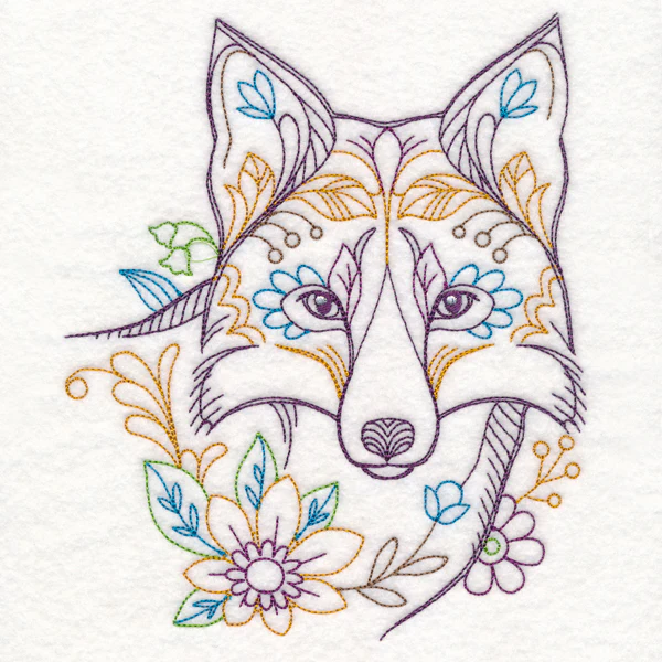 Forest Flower Fox (Vintage) - Image 4
