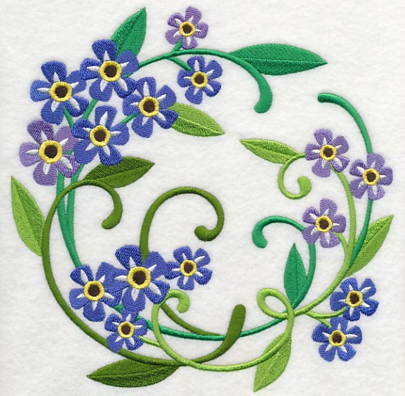 Forget-Me-Not Wreath - Image 6