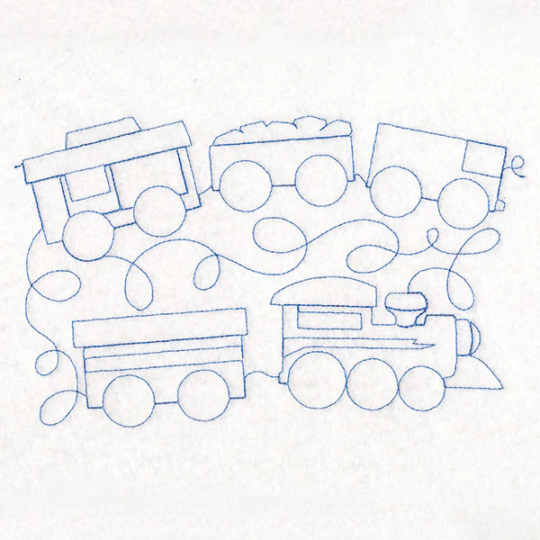 Form & Flow Hobby Trains (Edge-to-Edge Quilting) - Image 3