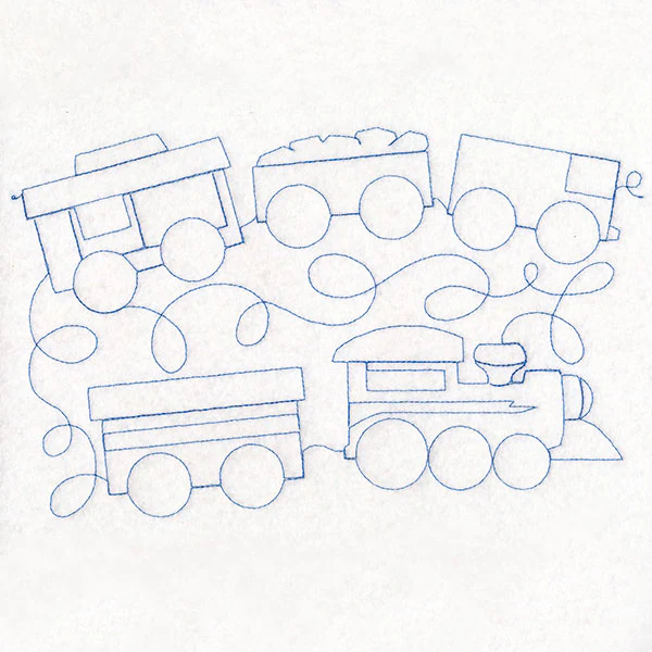 Form & Flow Hobby Trains (Edge-to-Edge Quilting) - Image 4