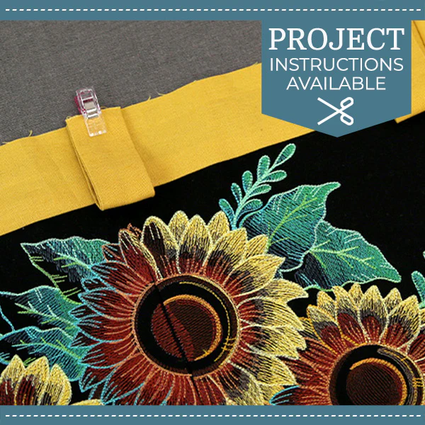 Four Panel Sunflower Bouquet - Bottom Left - Image 20