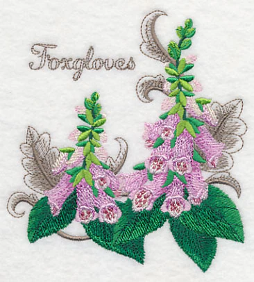 Foxgloves with Flourish - Image 4