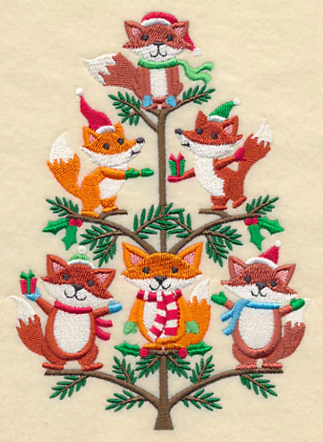 Foxy Christmas Tree - Image 2