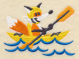 Frances Fox in a Kayak - Image 2