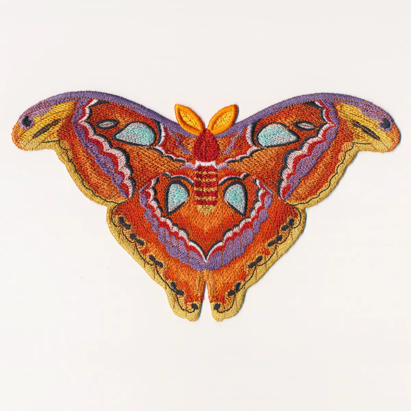 Free-Flying Atlas Moth (In-the-Hoop) - Image 2