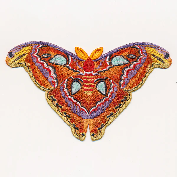 Free-Flying Atlas Moth (In-the-Hoop) - Image 4