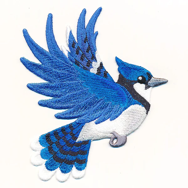 Free-Flying Blue Jay (In-the-Hoop) - Image 4