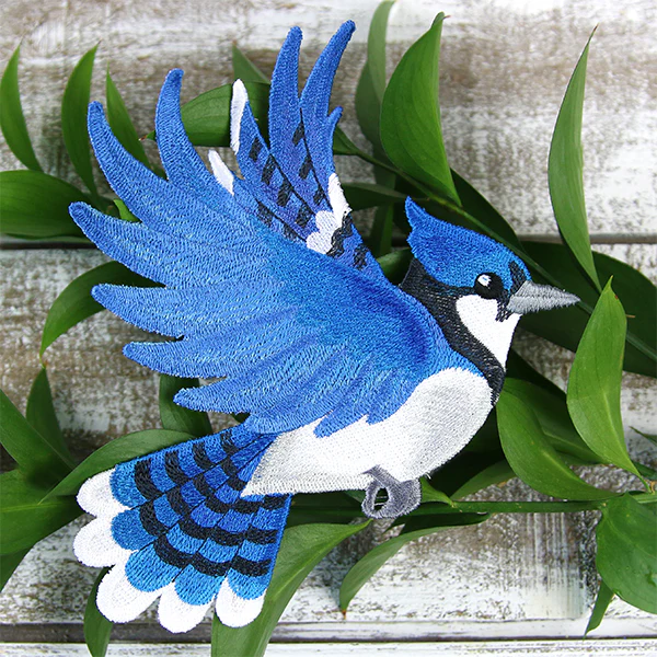 Free-Flying Blue Jay (In-the-Hoop) - Image 7