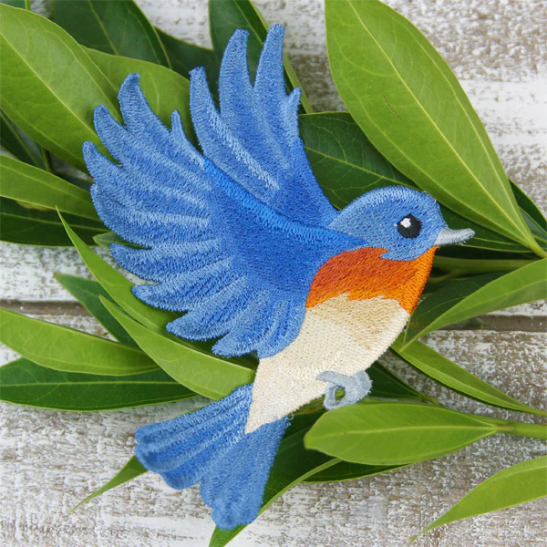 Free-Flying Bluebird (In-the-Hoop) - Image 3