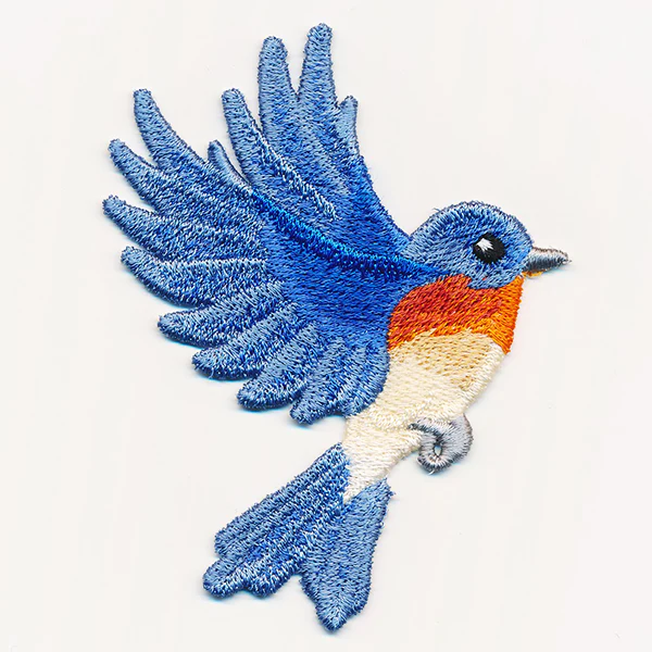 Free-Flying Bluebird (In-the-Hoop) - Image 6