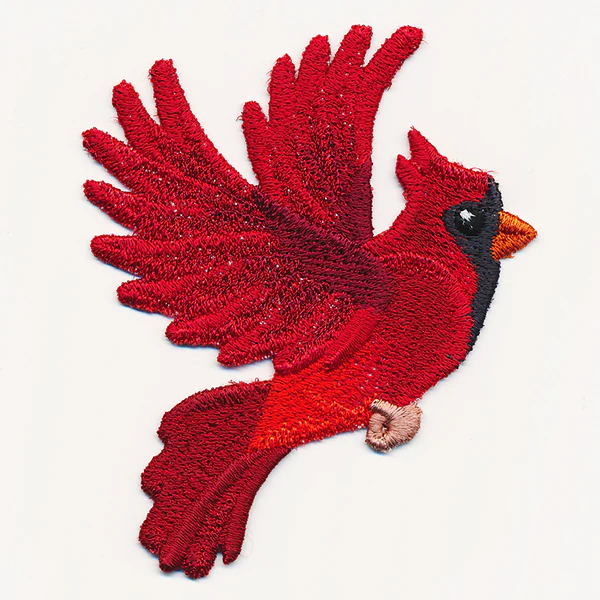 Free-Flying Cardinal (In-the-Hoop) - Image 6