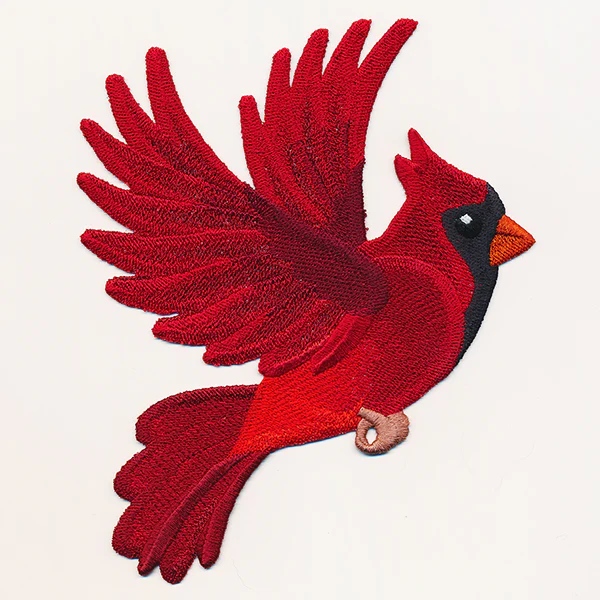Free-Flying Cardinal (In-the-Hoop) - Image 8