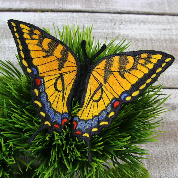 Free-Flying Eastern Tiger Swallowtail (In-the-Hoop) - Image 8