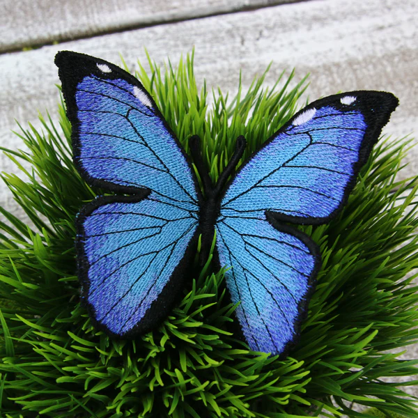 Free-Flying Giant Blue Morpho (In-the-Hoop) - Image 4