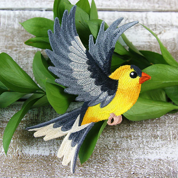 Free-Flying Goldfinch (In-the-Hoop) - Image 3
