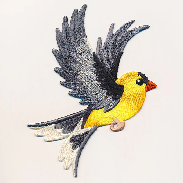 Free-Flying Goldfinch (In-the-Hoop) - Image 4