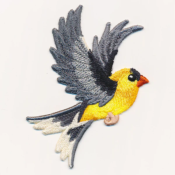 Free-Flying Goldfinch (In-the-Hoop) - Image 6