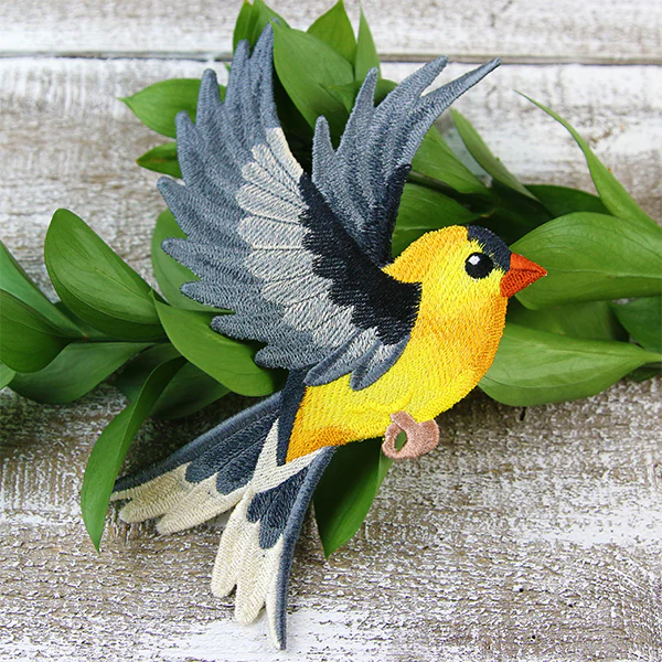 Free-Flying Goldfinch (In-the-Hoop) - Image 7