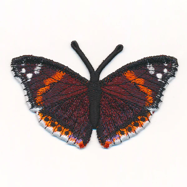 Free-Flying Red Admiral (In-the-Hoop) - Image 4