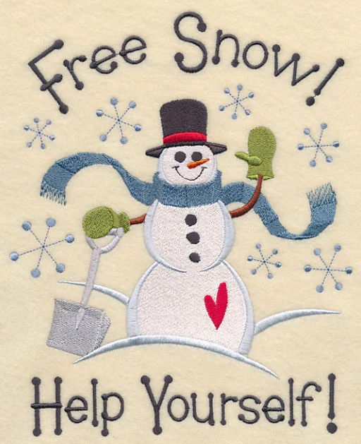 Free Snow - Help Yourself Snowman - Image 4