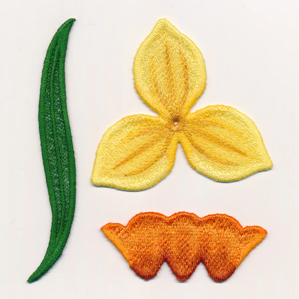Freestanding Daffodil in 3D (In-the-Hoop) - Image 2