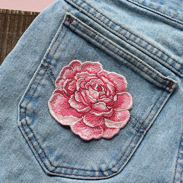 Freestanding Fabric Blooming Peony (In-the-Hoop) - Image 3