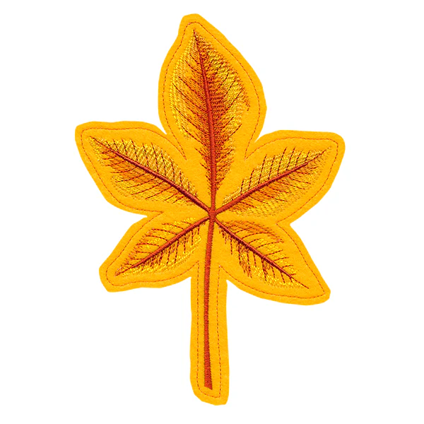 Freestanding Fabric Buckeye Leaf (In-the-Hoop) - Image 8