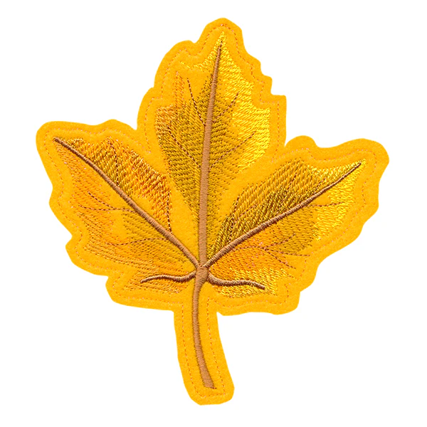 Freestanding Fabric Maple Leaf (In-the-Hoop) - Image 2