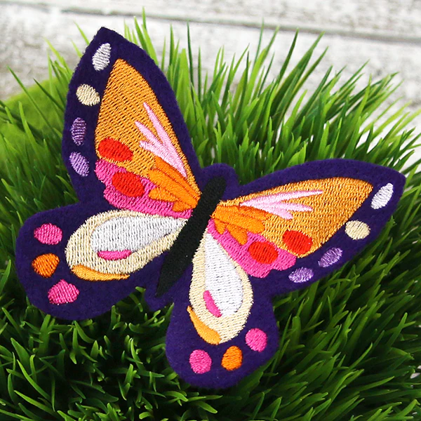 Freestanding Fabric Spectacular Butterfly (In-the-Hoop) - Image 5