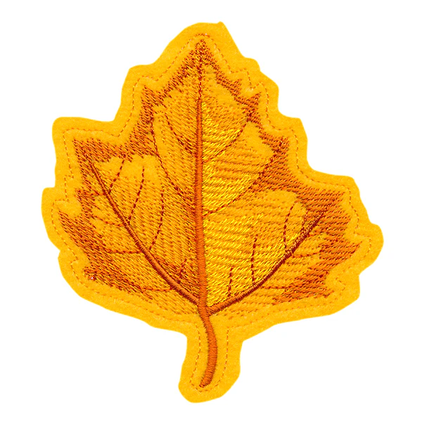 Freestanding Fabric Sycamore Leaf (In-the-Hoop) - Image 6